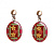 Серьги Незабудки Clara Bijoux A75777 R - миниатюра