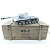 Радиоуправляемый зимний танк ИС-2 в ящике (для ИК боя) - миниатюра