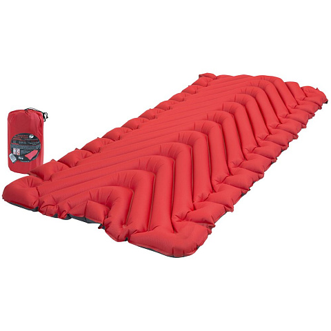 Надувной коврик Insulated Static V Luxe, красный - рис 2.