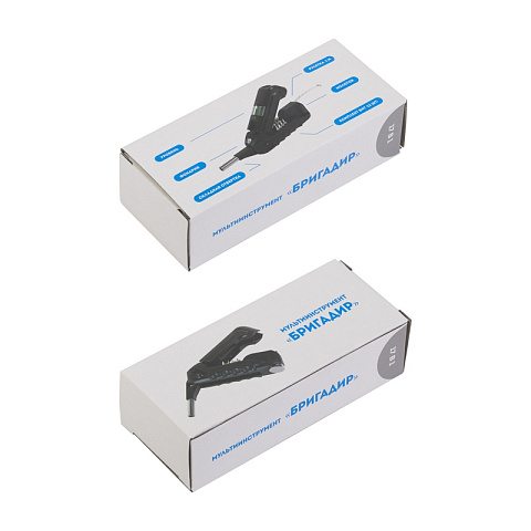 Мультиинструмент "Бригадир", цвет черный - рис 4.