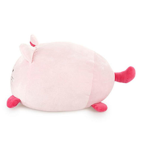 Подушка диванная "Розовый кот" - рис 9.