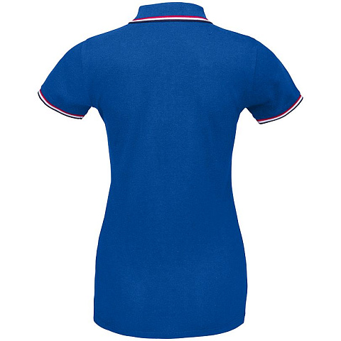Рубашка поло женская Prestige Women, ярко-синяя - рис 3.