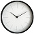 Часы настенные Lacky, белые с черным - миниатюра - рис 2.