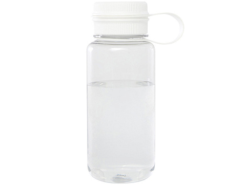 Спортивная бутылка Ryder из переработанного ПЭТ-пластика объемом 900 мл с многофункциональной крышкой, сертифицированная RCS - Белый - рис 2.