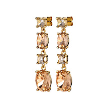 Серьги CORNELIA SG PEACH/GOLDEN