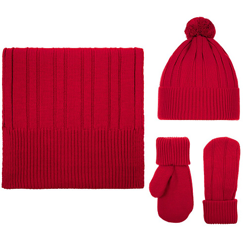 Набор Knit Beat, красный - рис 4.