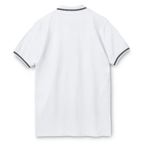 Рубашка поло Virma Stripes, белая - рис 3.