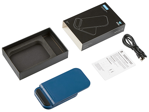 Беспроводное зарядное устройство Foldy, 15 Вт, темно-синий - рис 11.