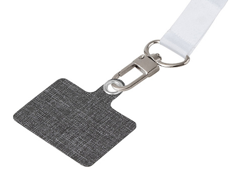 Ланъярд 2,5 см под сублимацию с трендовым карабином и большим держателем для телефона из ПЭ - рис 4.