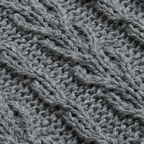 Плед Eloisa, серый меланж - рис 5.