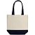 Холщовая сумка Shopaholic, темно-синяя - миниатюра - рис 4.