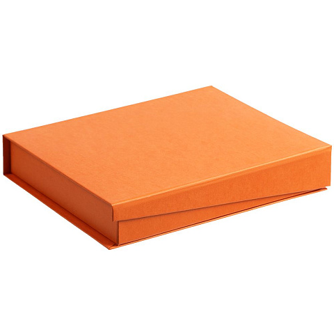 Коробка Duo под ежедневник и ручку, оранжевая - рис 2.