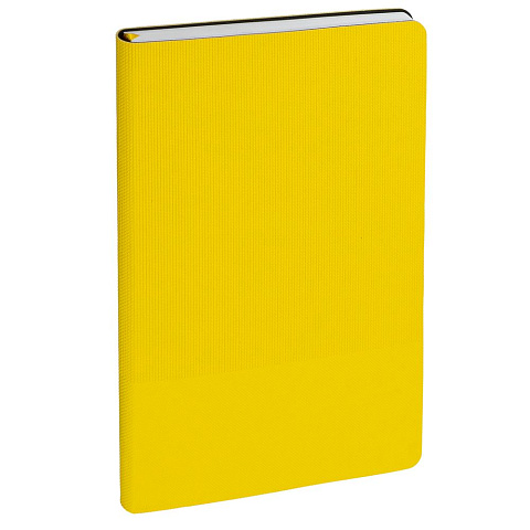 Ежедневник Knit, недатированный, желтый - рис 4.
