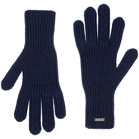 Перчатки Bernard, темно-синие - рис 3.