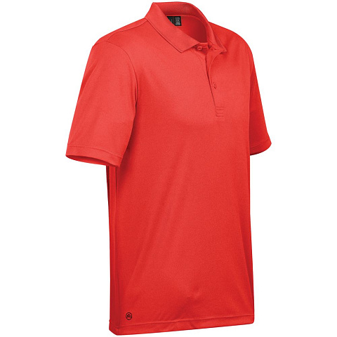 Рубашка поло мужская Eclipse H2X-Dry, красная - рис 3.