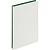Ежедневник Duplex, недатированный, белый с зеленым - миниатюра