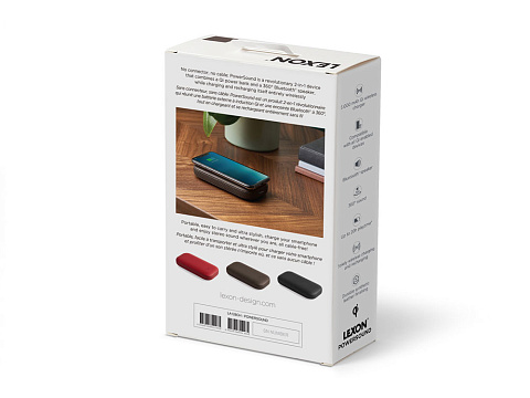 Внешний аккумулятор с беспроводной колонкой Powersound, черный - рис 15.