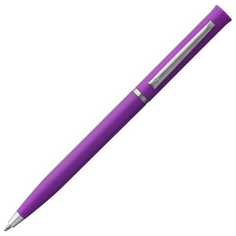 Ручка шариковая Euro Chrome,фиолетовая - рис 4.