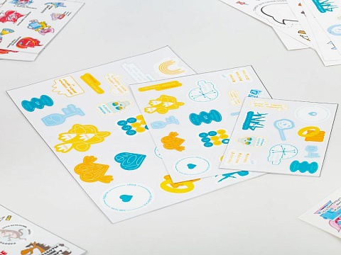 Наклейки UV-DTF Stiker Pack на заказ, M - рис 5.