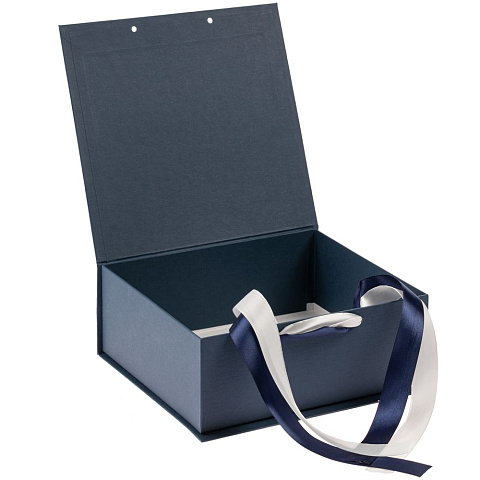 Коробка на лентах Tie Up, малая, синяя - рис 3.