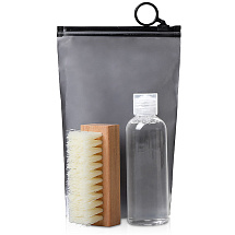 Набор для чистки обуви Sole, черный