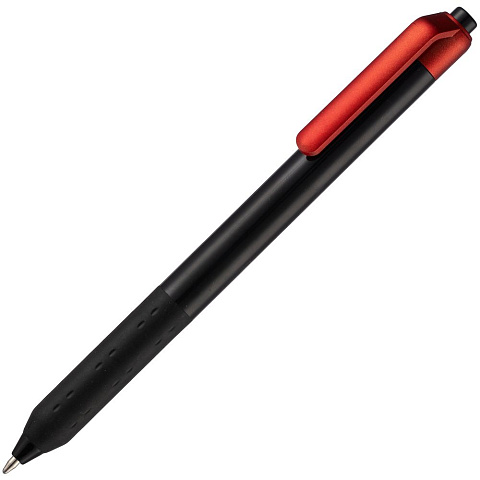 Ручка шариковая Fluent, красный металлик - рис 2.