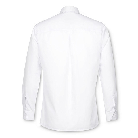 Рубашка мужская с длинным рукавом Collar, белая - рис 5.
