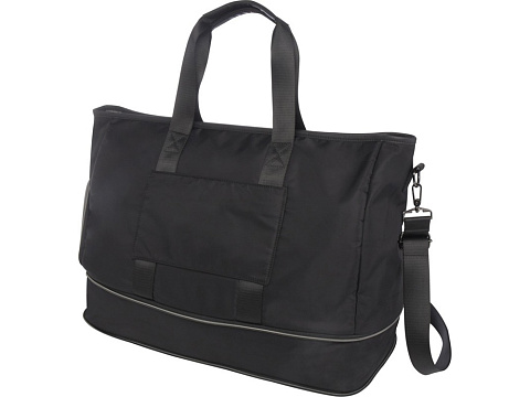 Rhine расширяемая спортивная сумка на 35 л из переработанных материалов по стандарту GRS, сплошной черный - рис 4.