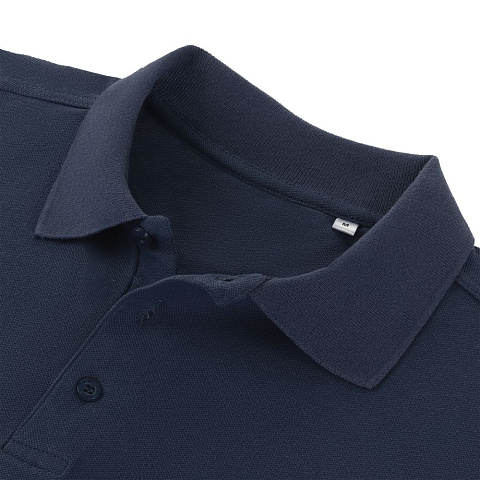 Рубашка поло мужская Virma Stretch, темно-синяя (navy) - рис 4.