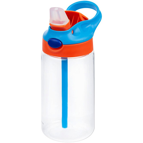 Детская бутылка Frisk, оранжево-синяя - рис 4.