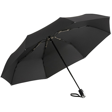 Зонт складной Steel, черный - рис 3.