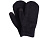 Варежки Dunant, черный - миниатюра - рис 2.