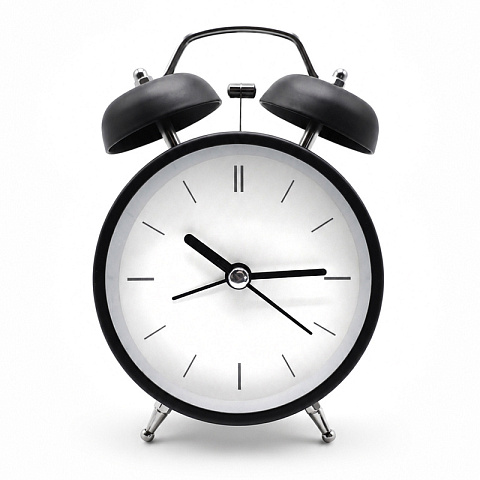 Часы-будильник «Доброе утро» Ringo с подсветкой, чёрные