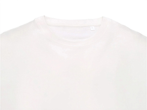 Футболка Kyoto из джерси 180 г/м2 с пич отделкой, унисекс, молочный - рис 8.