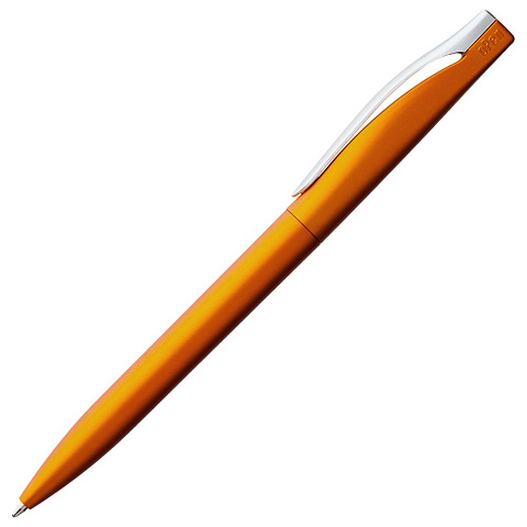 Ручка шариковая Pin Silver, оранжевый металлик - рис 3.