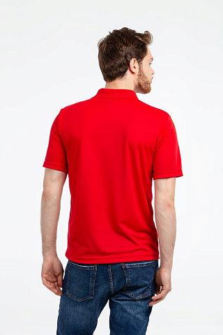 Рубашка поло мужская Eclipse H2X-Dry, красная - рис 10.