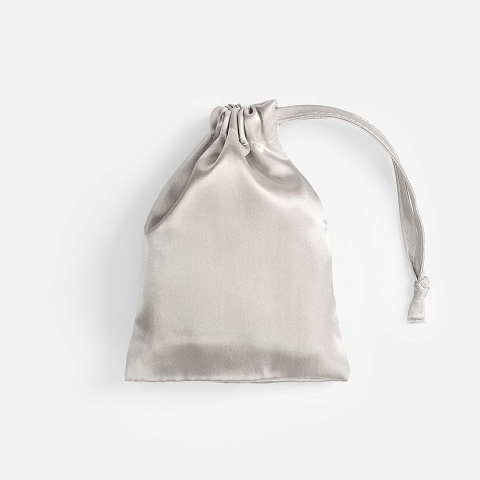 Двухстороняя маска для сна Veluto, серая - рис 5.