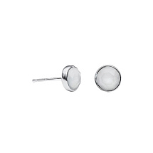 Пусеты Crystal Powder Grey Fiore Luna SWE297 CPG S