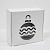 Подарочная коробка Ёлочный шар (25х25х10 см) - миниатюра