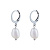Серьги Pearle Fiore Luna *AE03186-1S - миниатюра - рис 2.