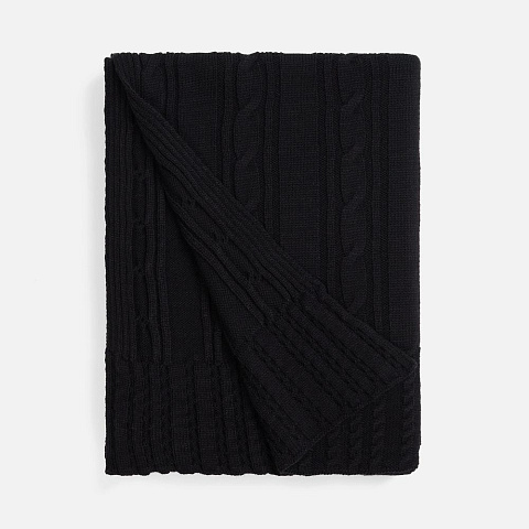 Плед Remitti, черный - рис 2.