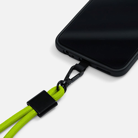 Шнурок для телефона TrendHand, зеленый - рис 3.