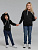 Толстовка с капюшоном детская Kirenga Kids, черная - миниатюра - рис 13.