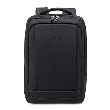 Рюкзак TORBER ВОЯЖ c отделением для ноутбука 17'', черный, полиэстер 900D, 31х17х44 см, 18 л