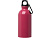 Одностенная бутылка для воды с карабином Oregon, изготовленная из нержавеющей стали, сертифицированной по стандарту RCS, объемом 400 мл - Фуксия - миниатюра - рис 2.