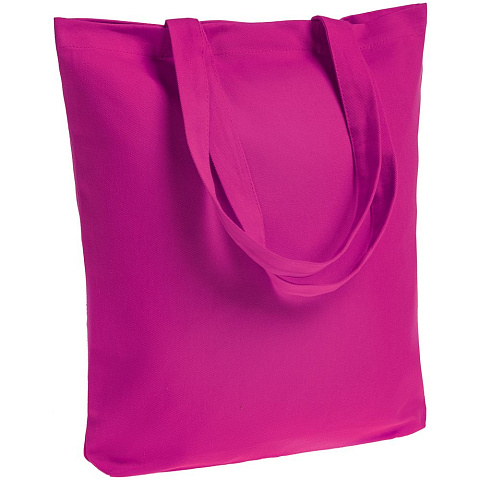 Холщовая сумка Avoska, ярко-розовая (фуксия) - рис 2.