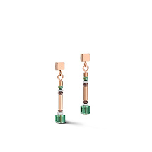 #Серьги Shades Of Green-Petrol Coeur de Lion #5027/21-0537