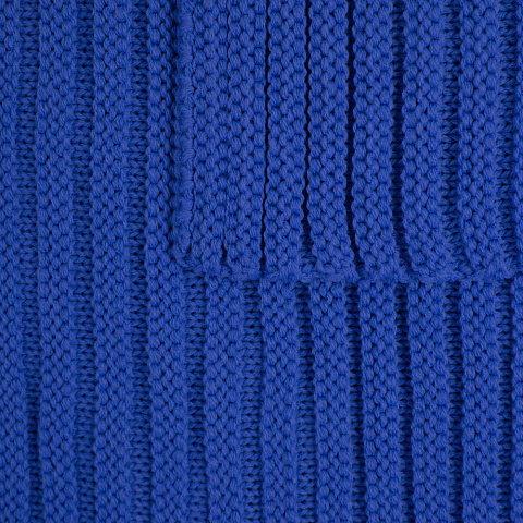 Плед Quill, синий (василек) - рис 4.