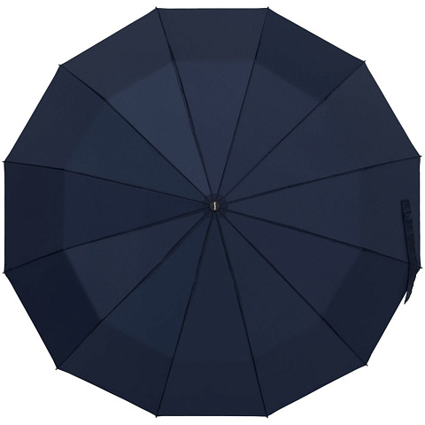 Зонт складной Fiber Magic Major, темно-синий - рис 3.