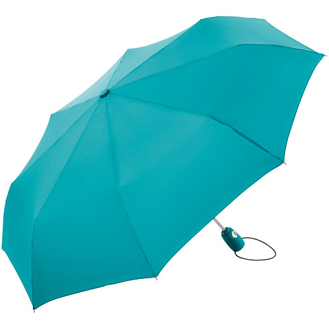 Зонт складной AOC, бирюзовый - рис 2.